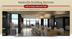Desktop Screenshot of nashvillebuildingservices.com